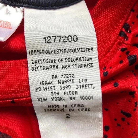 Spider-Man  Red T-Shirt Size 2T - Picture 9 of 14